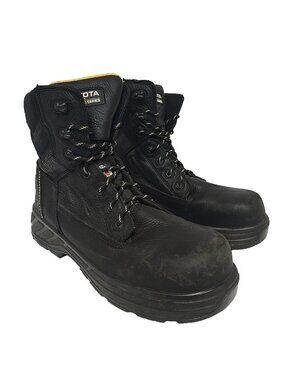 Dakota Men's 8100 8" Composite Toe Insulated Work Boot Black Size 11M